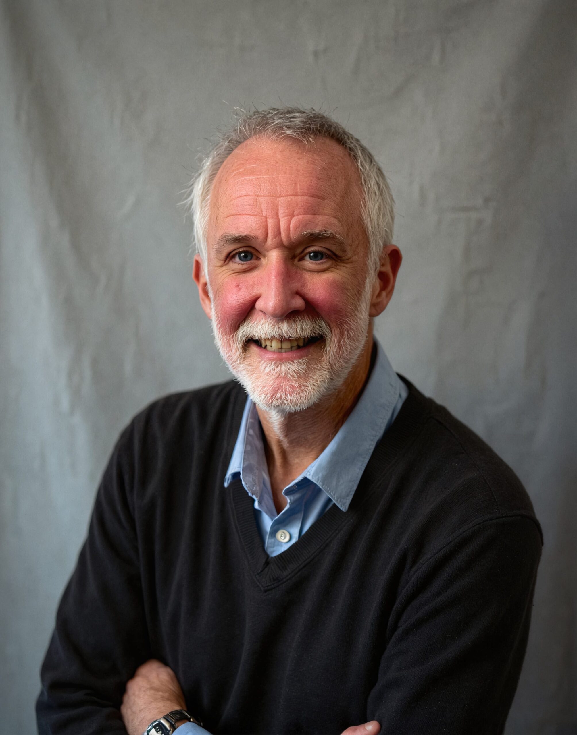 Shawn Mishler smiling.